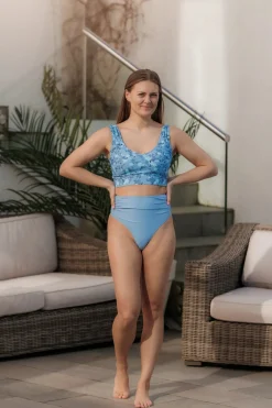 Miami bikinitopp - Lyseblå - Buttercups*Careless Fashion