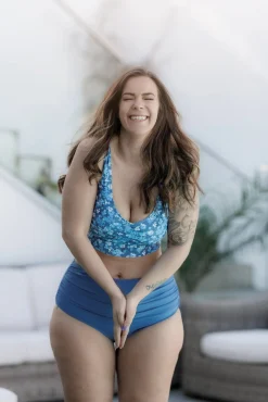 Miami bikinitopp - Mørkeblå - Bellflower*Careless New