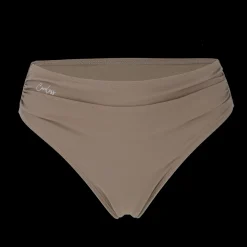 Mid Waist bikinitruse - Mørk beige*Careless Outlet