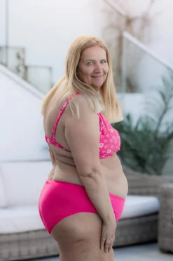 Mid Waist bikinitruse - Rosa*Careless Sale