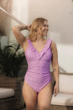 Milano Badedrakt - Lilla - Dalia*Careless Online