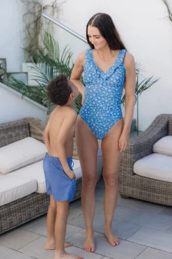 Milano Badedrakt - Mørkeblå - Daisy*Careless New