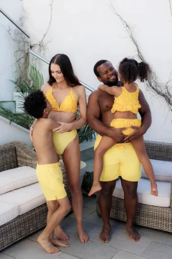 Napoli Bikini Barn - Gul - Meadow*Careless Clearance