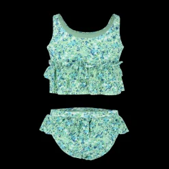Napoli Bikini Barn - Pastellgrønn - Flower Paint*Careless Clearance