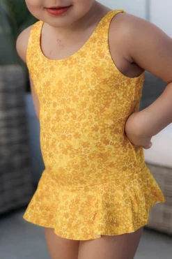 Nice Badedrakt Barn - Gul - Meadow*Careless Discount