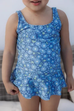 Nice Badedrakt Barn - Mørkeblå - Daisy*Careless Discount