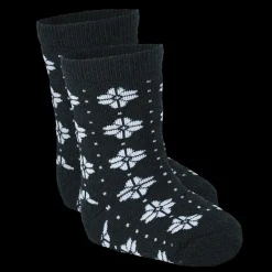 Randsfjord sokker m/ull 2 pk barn - Svart*Careless Sale