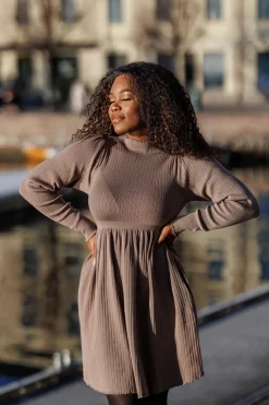 Rib kjole -*Careless Best