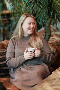 Rib kjole -*Careless Best