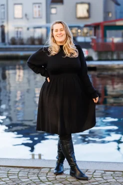 Rib kjole -*Careless New