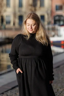 Rib kjole -*Careless New