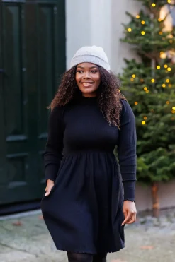 Rib kjole -*Careless New