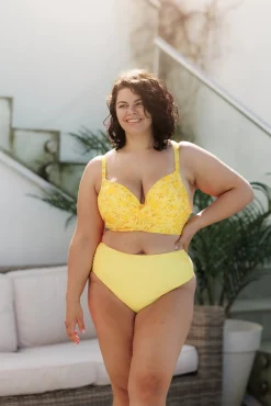 Roma bikinitopp - Gul - Pansy*Careless Online