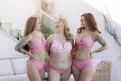 Roma bikinitopp - Lyserosa - Flower Paint*Careless Hot