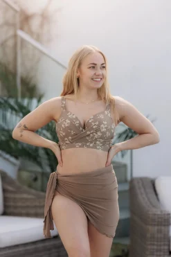 Roma bikinitopp - Mørk beige - Blossom*Careless Sale