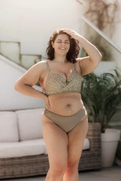 Roma bikinitopp - Mørk beige - Dalia*Careless Online