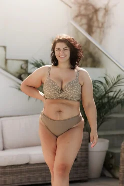 Roma bikinitopp - Mørk beige - Dalia*Careless Online