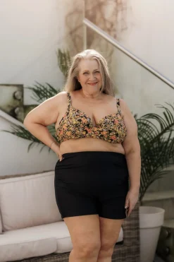 Roma bikinitopp - Svart - Flowerpower*Careless Best