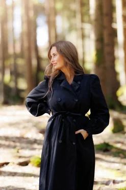 Siri Trenchcoat -*Careless Outlet